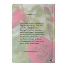 Load image into Gallery viewer, Fuller Inspirations-Affirmation Journal 41 Rose