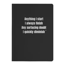 Load image into Gallery viewer, Fuller Inspirations-Affirmation Journal 205 Black