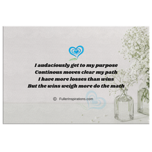 Load image into Gallery viewer, Fuller Inspirations-Affirmation Canvas Wall Print 232
