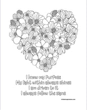 Load image into Gallery viewer, Fuller Inspirations: Affirming My Greatness Motivational Coloring Book for Adults and Teens (Digital Download)
