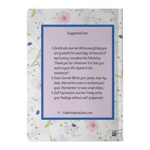 Load image into Gallery viewer, Fuller Inspirations-Affirmation Journal 297 Floral
