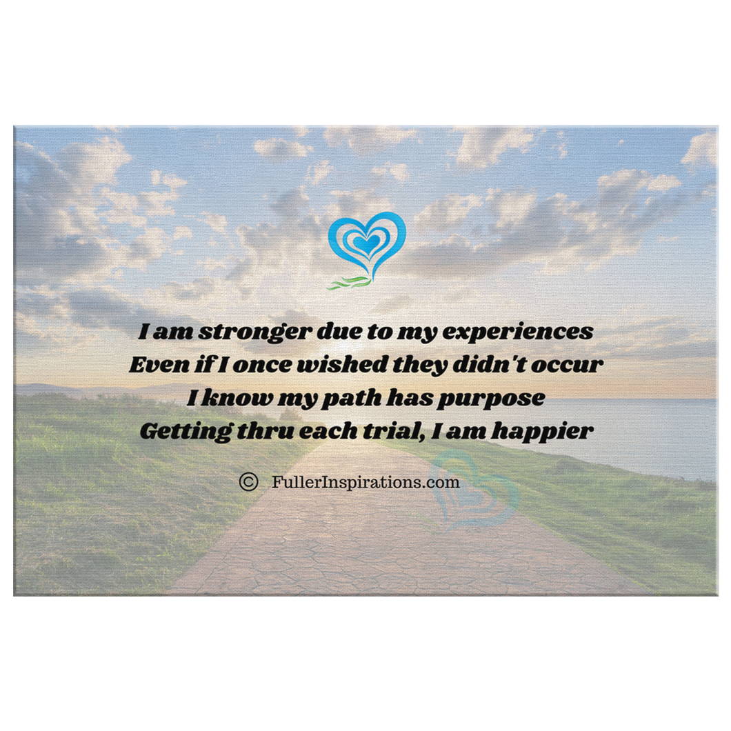 Fuller Inspirations-Affirmation Canvas Wall Print 201